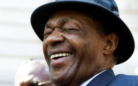 Former Washington, D.C. Mayor Marion Barry cracks a joke about his popularity: “I am clearly more popular than Reagan. I am in my third term. Where's Reagan? Gone after two!”  